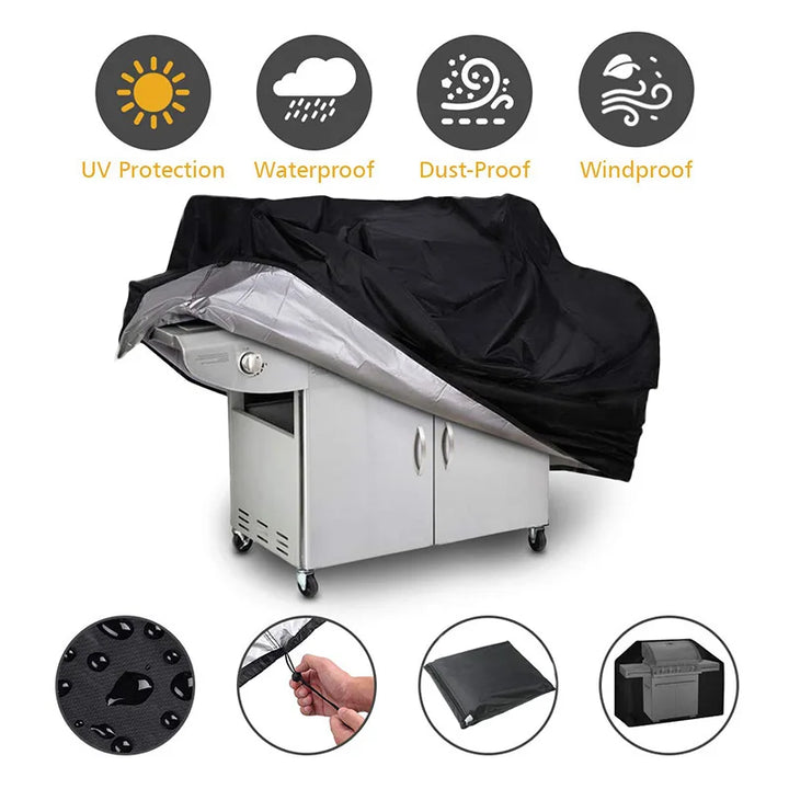 Heavy Duty Waterproof BBQ Grill Cover for Outdoor Use – Bright Links USA